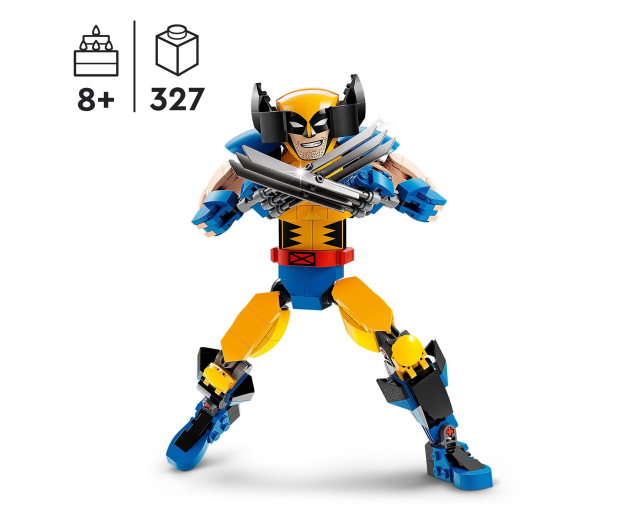 LEGO Marvel 76257 Figurka Wolverine’a do zbudowania - 1144532 - zdjęcie 2